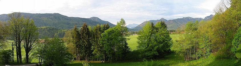 Bergblick vom Zendo